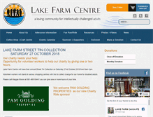 Tablet Screenshot of lakefarm.org.za